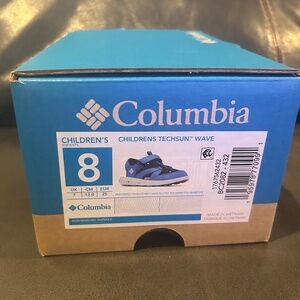 Columbia Techsun Wave Kids' Water Sandals Bright Indigo Navy